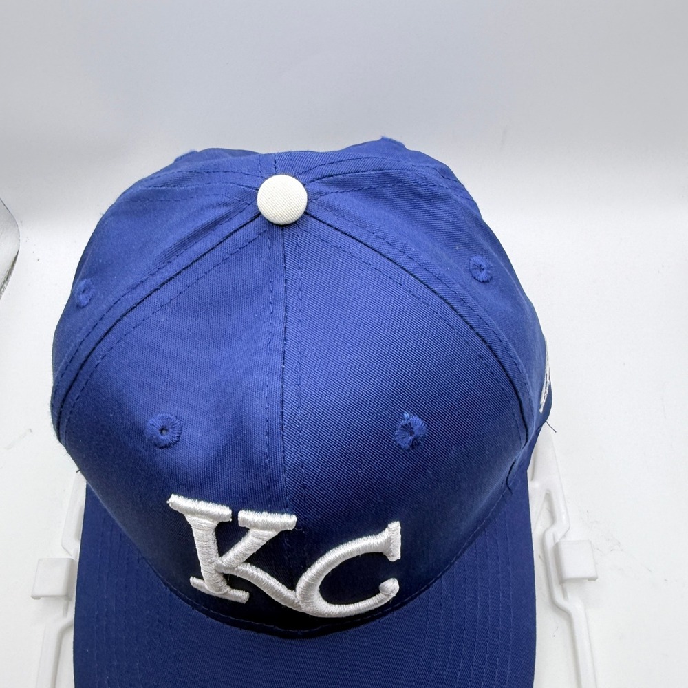 OC Sports Kansas City Royals Hat OSFM Blue MLB Embroidered Adjustable Cap - Picture 5 of 7